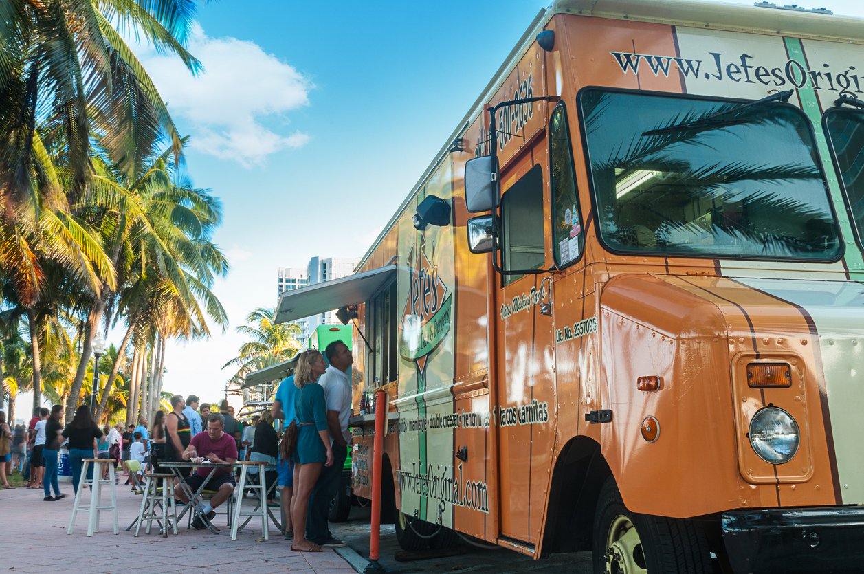 The Coolest Food Trucks have Misting Fans